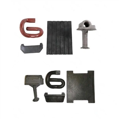 Système de fixation de rail E Clip